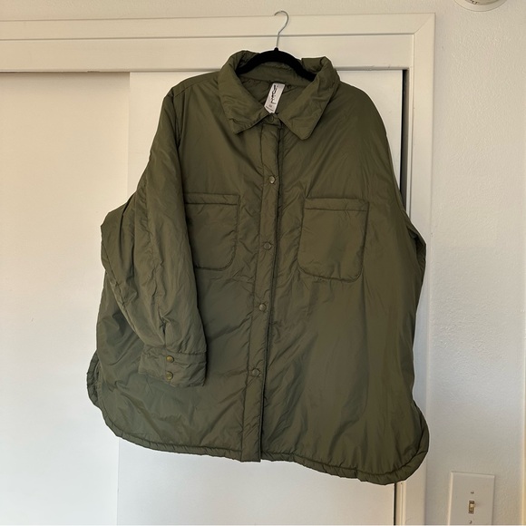 Light Puffer Snap Jacket by Violet Romance - Picture 3 of 5